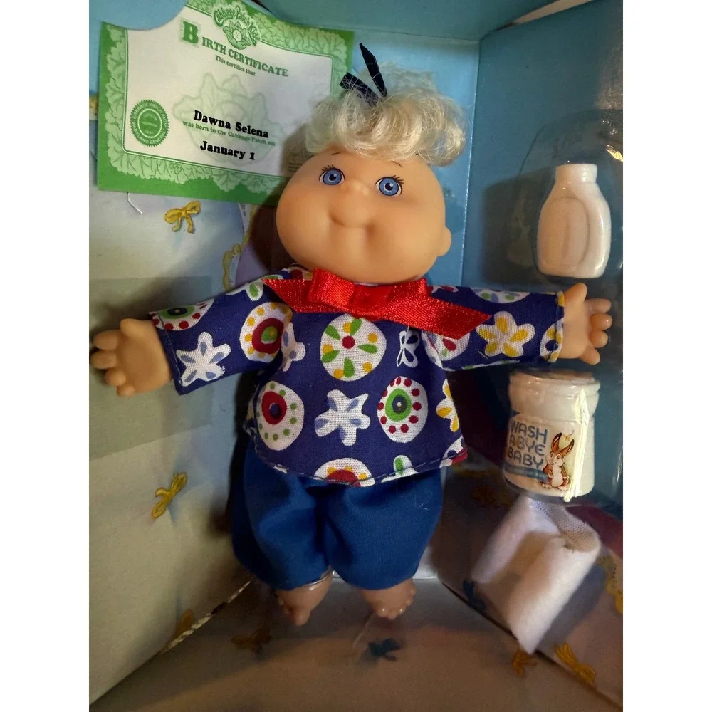Vintage‎ 1995 Cabbage Patch Kids Baby Dawna Selena Mattel Collectible Doll 69149
